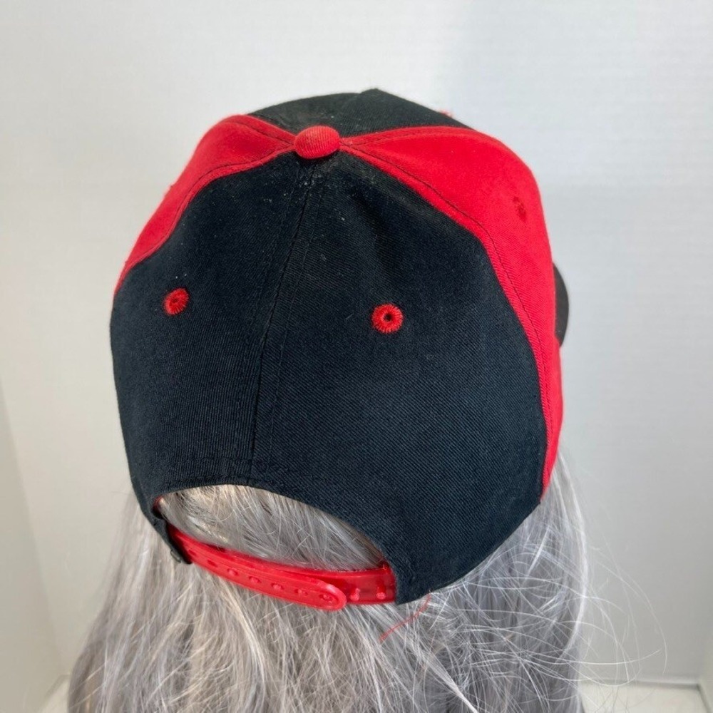 Star Wars Hat Cap Snapback Black Red Millennium Falcon Youth Streetwear Rare - Picture 3 of 6